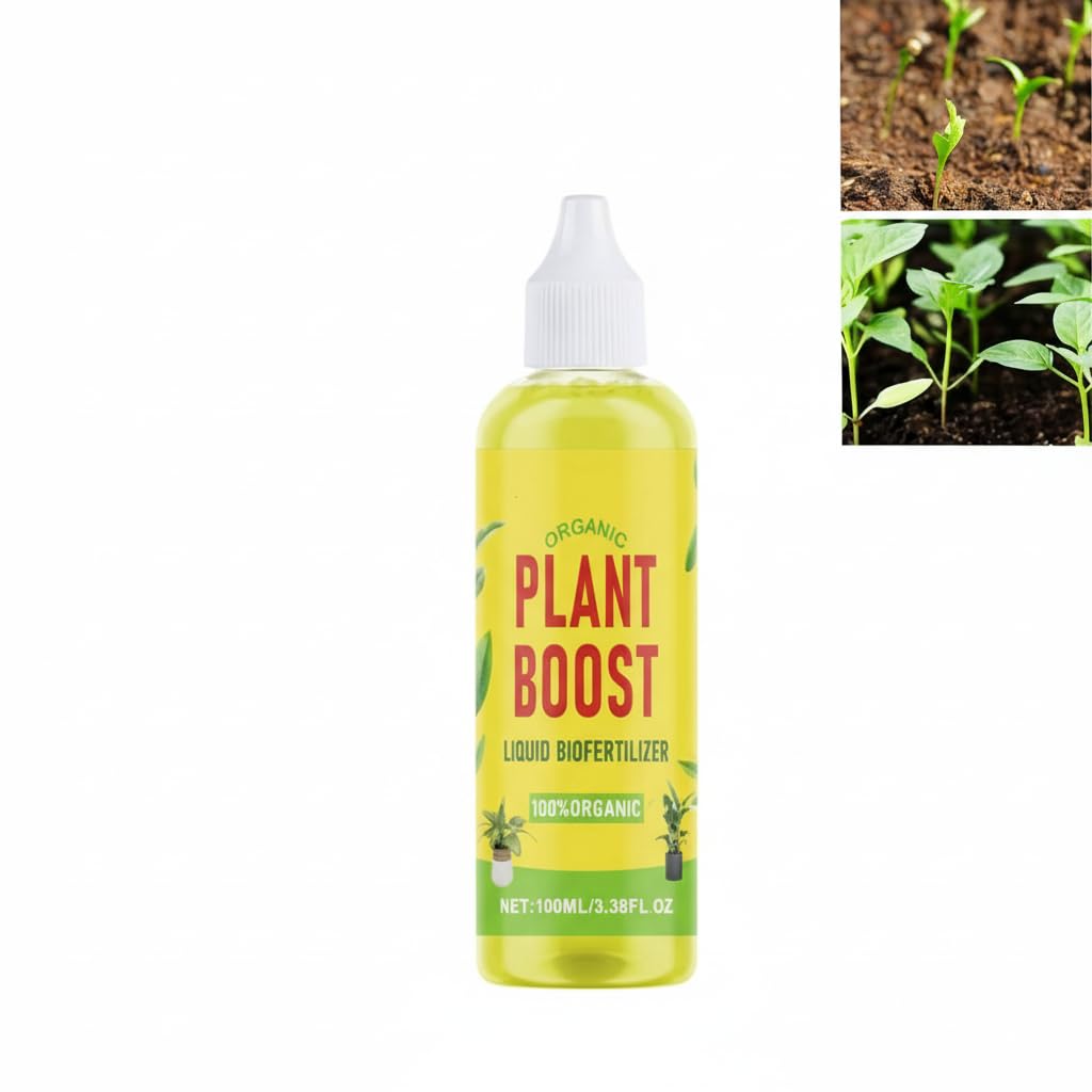 Plant and Flower Activation Liquid Solution - Root Plant Stimulator Grow, Plant Growth Promoter Supplements, Liquid Fertilizer for Seedlings for Spraying Seedlings and Cuttings (1PCS)