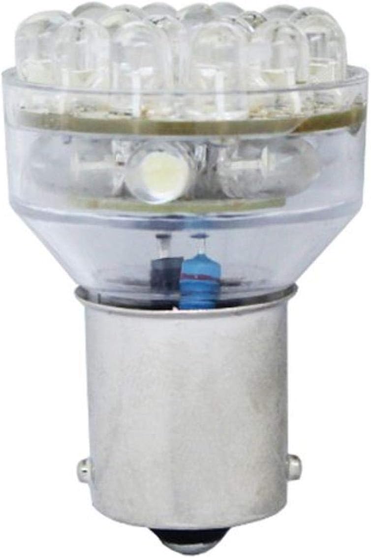 Green LongLife 1010504 LED Replacement Light Bulb 1139/1156 base 95 Lumens 12v or 24v Natural White