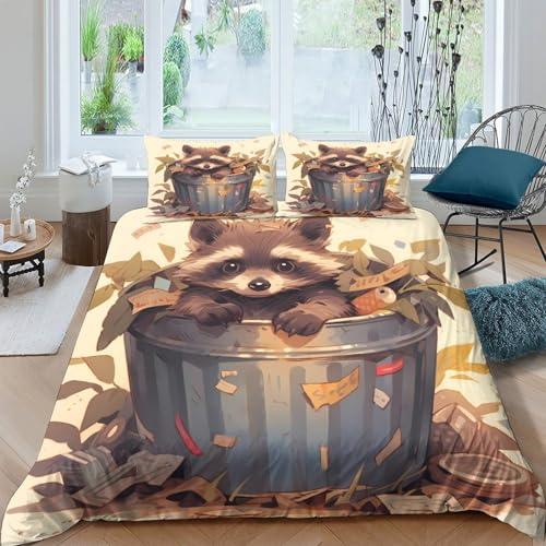 Parure de lit lapin avec écouteurs microfbre 260x220 cm
