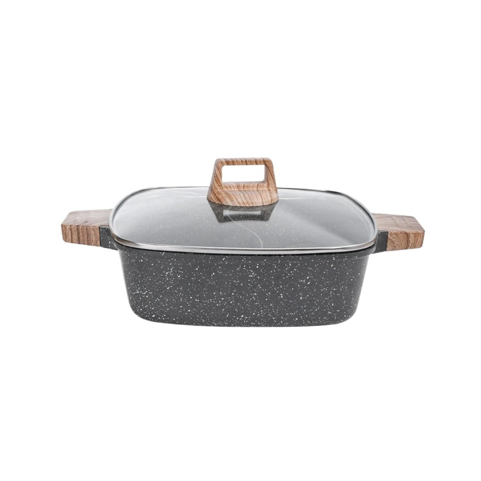 asdchZen Chinese Hot Pot Hot Pot With Divider For Induction Cooker Dual Sided Soup Cookware Shabu Pot For Home Family Charcoal Kitchen Cooking Pot