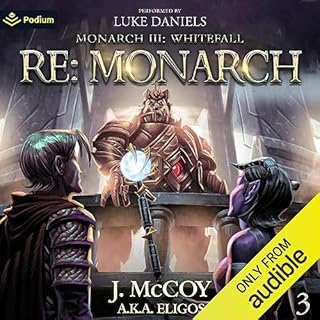 Monarch III: Whitefall Audiolibro Por J. McCoy, Eligos arte de portada