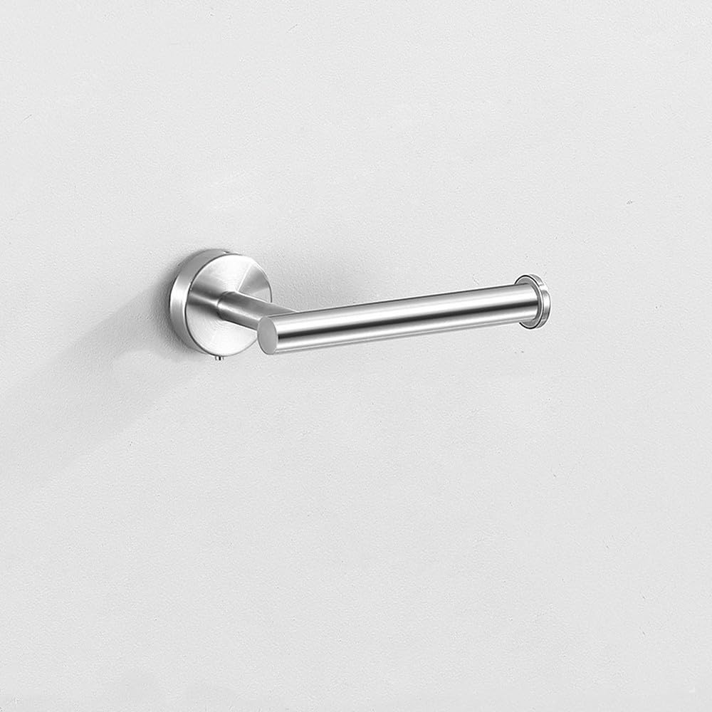 VVW&LIU 304 Stainless Steel Heavy Duty Towel Rack,Bath Towel Rod,Towel Ring,Toilet Paper Holder,Adhesive Hook,Bathrobe Hook, Wall Mou