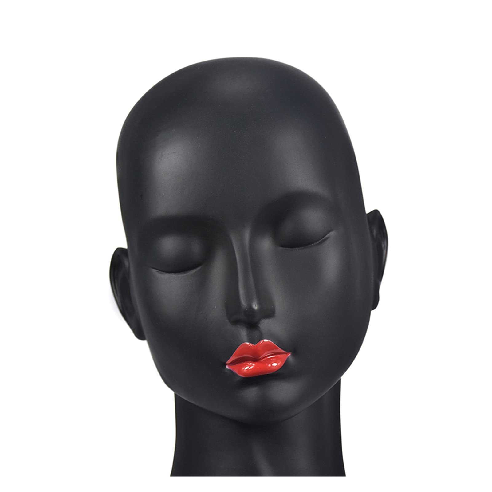 PCV Kobieta Mannequin Head Moda Model Manekin Model Peruki Kapelusz Naszyjnik Okulary Szalik Wyświetlacz Stojak Biżuteria Rack