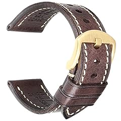 Dark Brown+Gold Buckle