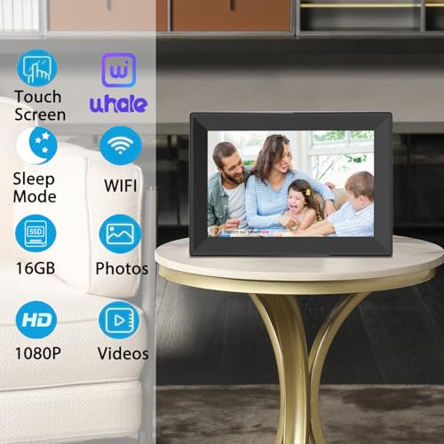 Uhale-Digital-Picture-Frames-101Inch-WiFi-Smart-Picture-Frames-1280-800-HD-IPS-Touch-Screen-Photo-Frame-Use-UhaleAPP-Instant-Sharing-of-PhotosVideos-to-Digital-Photo-Frame-Best-Gift Uhale Digital Picture Frames 101Inch WiFi Smart Picture Frames 1280 800 HD IPS Touch Screen Photo Frame Use UhaleAPP Instant Sharing of PhotosVideos to Digital Photo Frame Best Gift