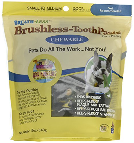 breathless toothpaste chews dogs