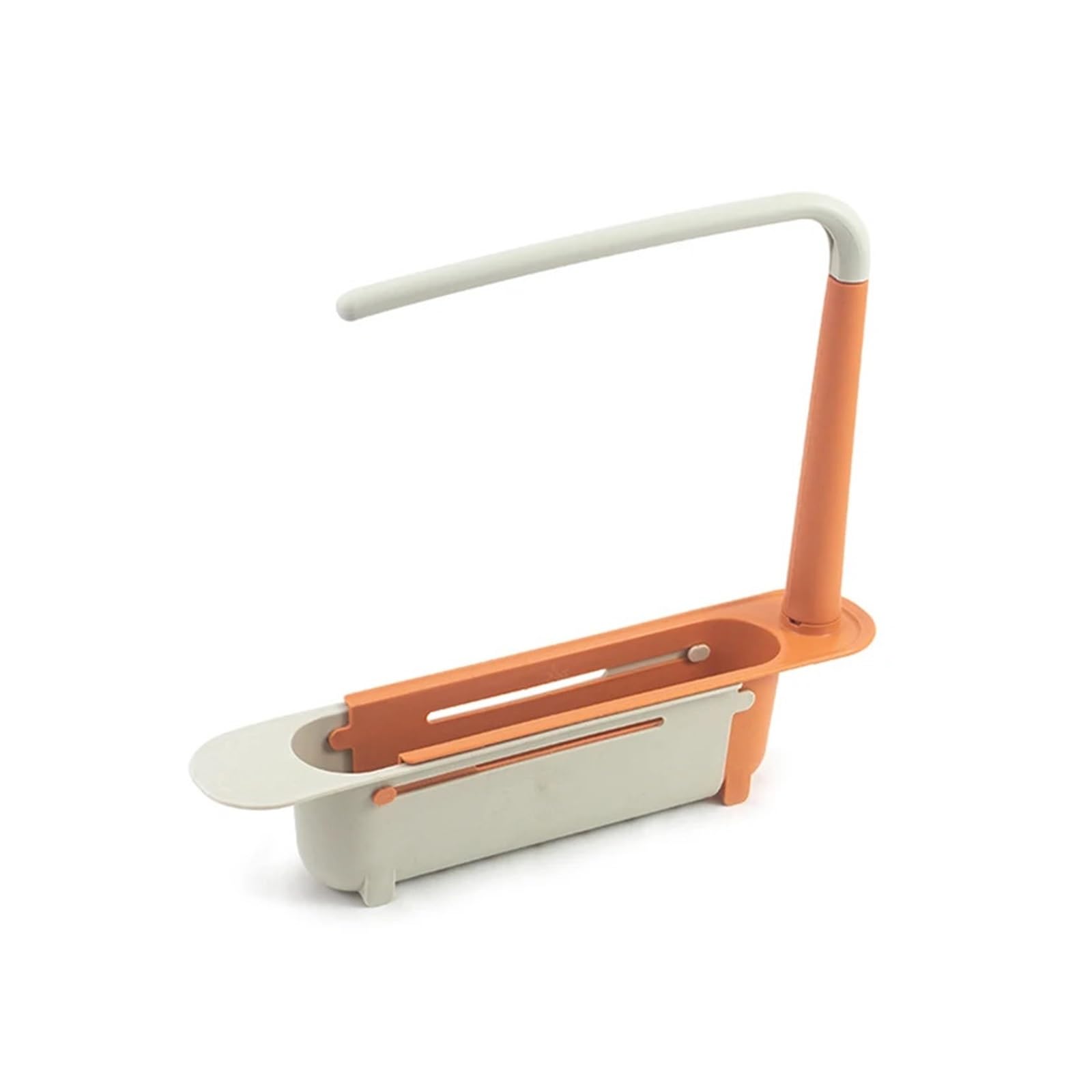 Soap Drainer Shelf Basket, Telescopic Sink Drain Rack Storage Basket Kitchen Gadgets Organizer Soap Holder(2)