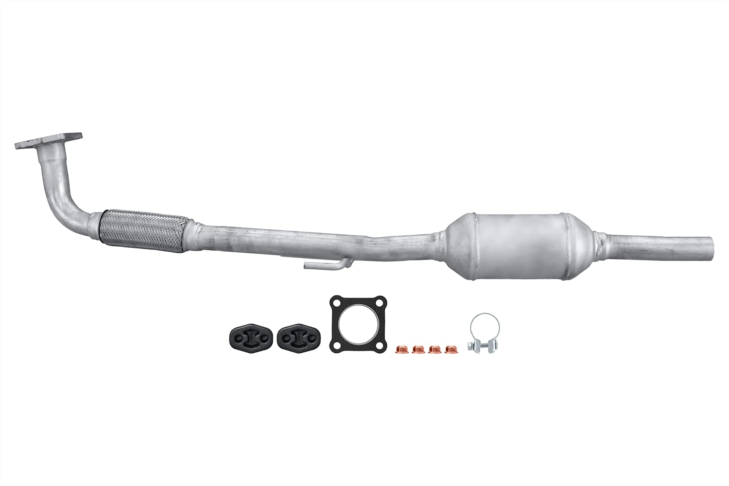 HELLA 8LC 366 025-791 Silencieux Central Easy2Fit Kit - Compatible Renault Megane I, Qualité Premium