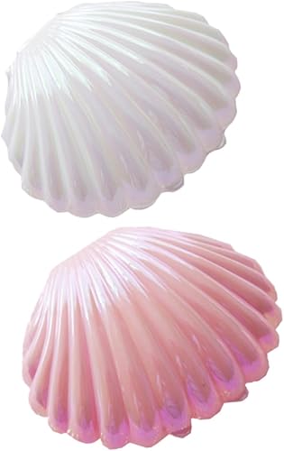 Miniatura 1 de BESTonZON 2pcs Shell Props Shell Adornment Spiral Jewelry Cowrie Shell Beads Home Décor Mixed Mariposas Decorativas para Pared Beach Home Decor