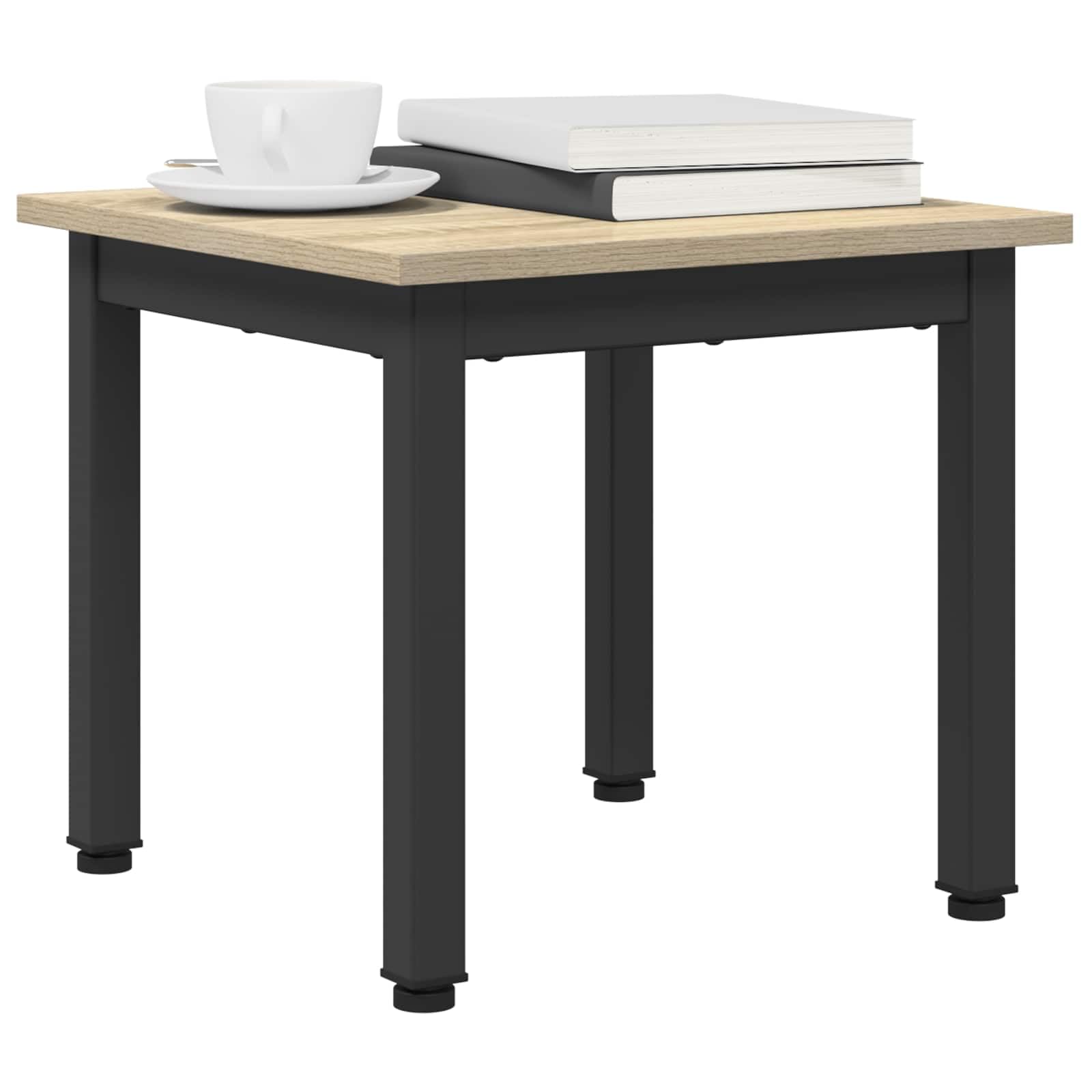 vidaXL Coffee Table Sonoma 40 x 40 x 36 cm Engineered Wood
