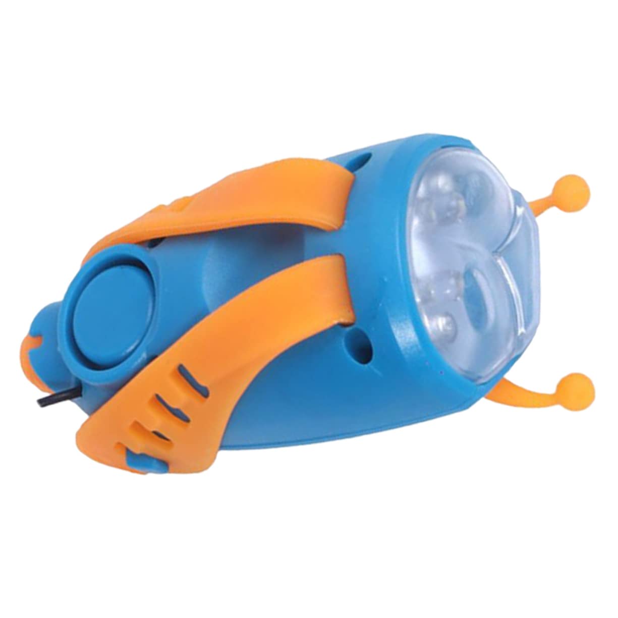 Sosoport 3pezzi Fanalino Anteriore per Bicicletta Kids con Luce LED e Tromba Accessorio per Bici Ragazzo Ragazza Ricaricabile Via USB Sicurezza e Divertimento per Passeggiate Notturne