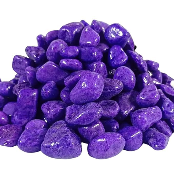 BABA KA DEEWANA Decorative Pebble Stones,For Garden/Lawn/Aquarium Decoration Glossy Stones For Home Decorative(5 Kg,Purple) (B0CZ482RFK) Amazon Price History, Amazon Price Tracker