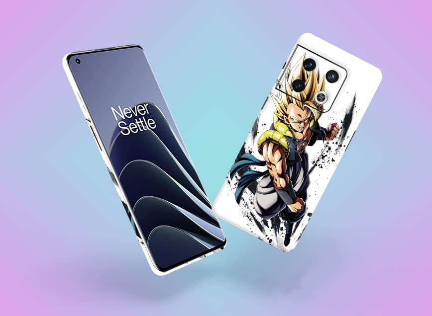 Image of Gogeta Skin Back Protector Film Ultra Thin Scratch Resistant Vinyl (Not Case and Cover) for OnePlus 10 Pro 5G