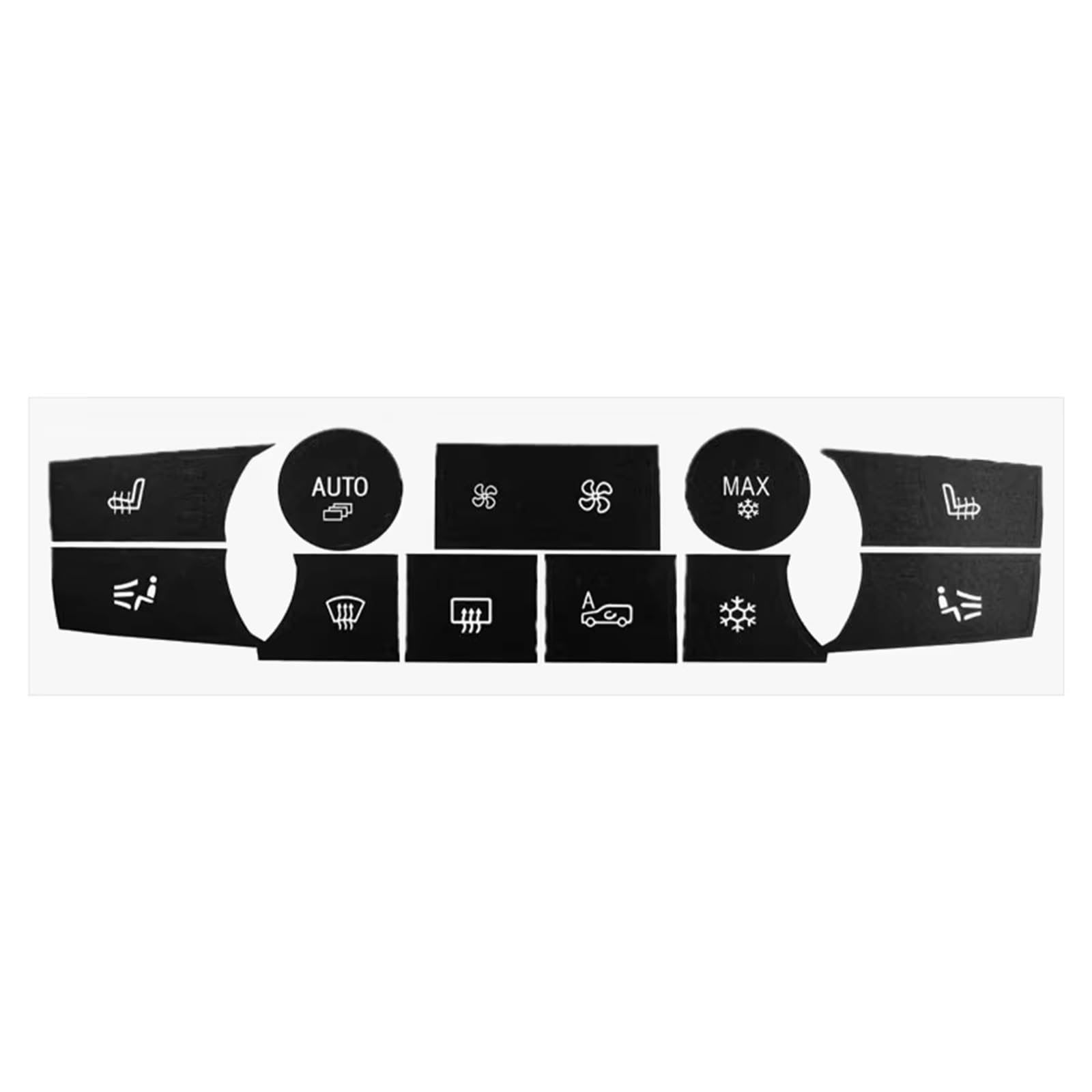 Button Stickers Compatible with BMW X5 E70 X6 E71