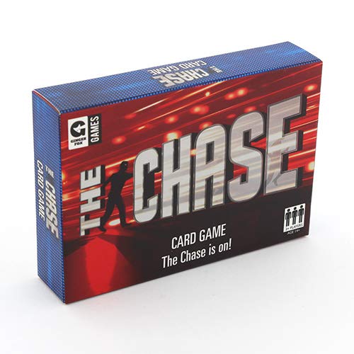 Ginger Fox - The Chase Card Game. TV-Based Quiz Trivia Card Games for Adults and Teens Aged 14 and Over. Entertaining Family Games for Game Nights, Parties and More