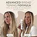 VITAMINS hair cosmetics Keratin Purple Shampoo for Blondes - Blue Shampoo - Hair Toner for Bleached Hair - Tones Brassiness & Repairs Blonde, Silver, Grey, White & Ash Gray Locks