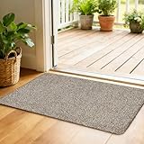Beau Jardin 36'x24' Doormat Super Absorbent Mud Entryway Non-Slip for Dogs Paws Dirt Trapper Mats Entrance Welcome Doormat Shoes Scraper Low Profile Latex Backing Washable