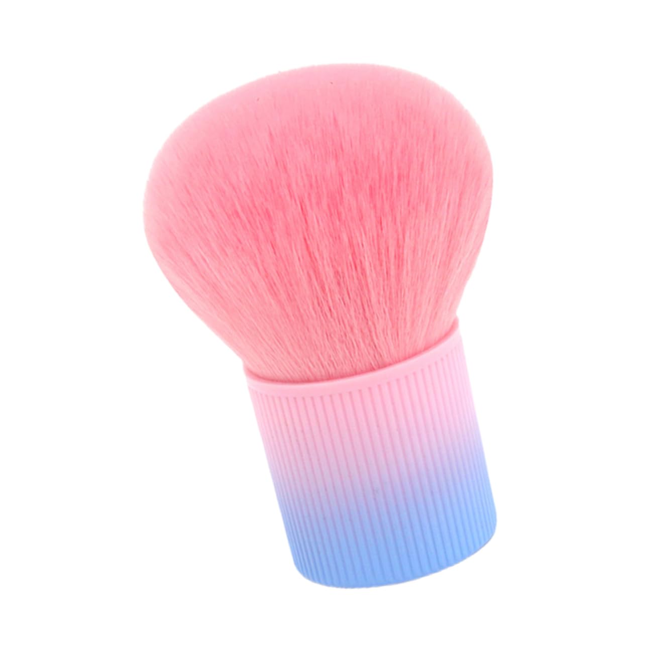 minkissy Loose Powder Brush Foundation Brush Mushroom Shape Face Makeup Tools Natural Fiber for Sensitive Skin