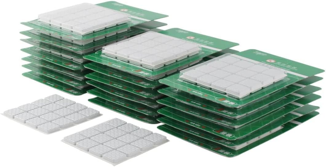 XYWHPGV EVA Table Chair Square Scratch-Resistant Furniture Padded Feet Protector 18 x 18 mm 640 Pieces White (F5984 68dbe B0082 59FE3 AB6EF 81D6A