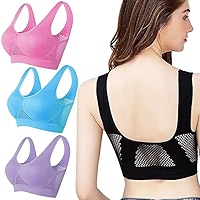 Stainlesh.Com Bras, Women Breathable Cool Lift Up Air Bra