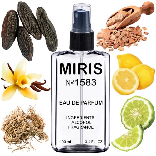 MIRIS No. 1583, Inspired by Allure Homme Blanche, Long-Lasting Eau de Parfum for Men, Spray 3.4 Fl Oz / 100 ml