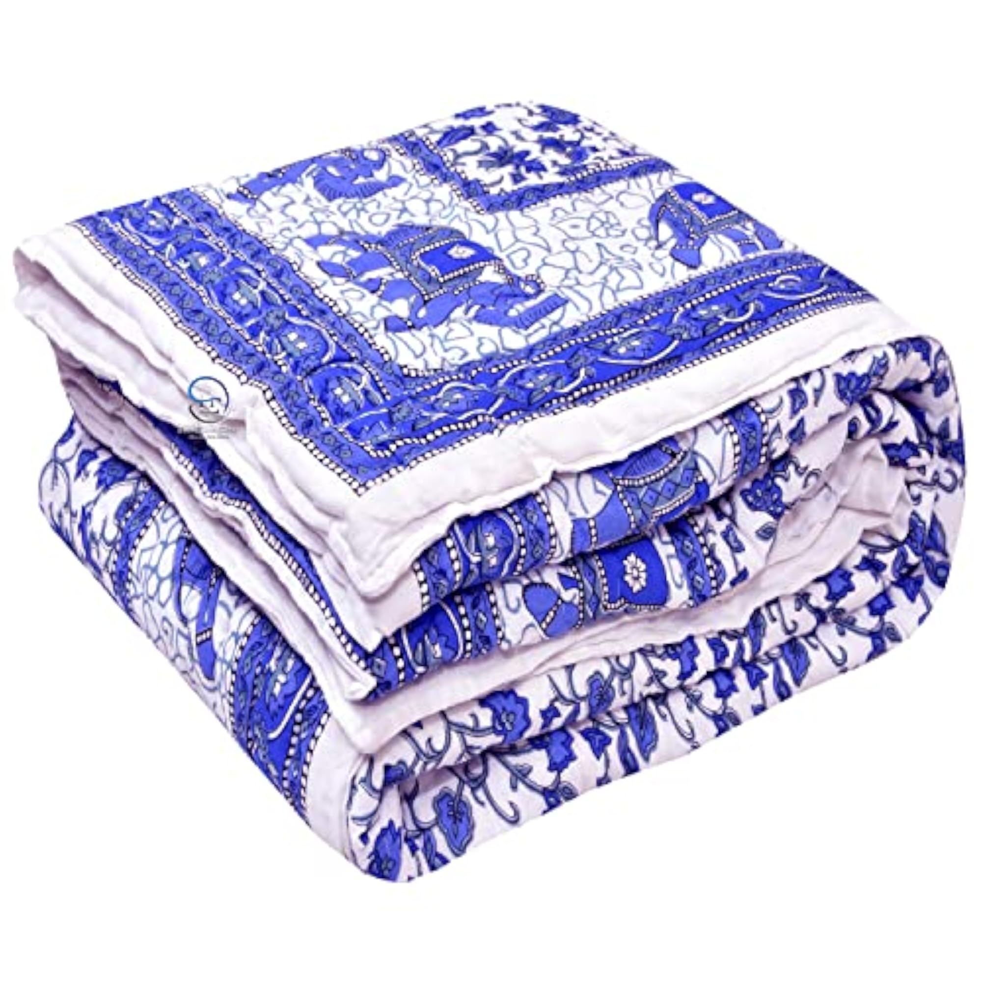 Jaipuri AC Quilt/Rajai Floral Print, Double Bed
