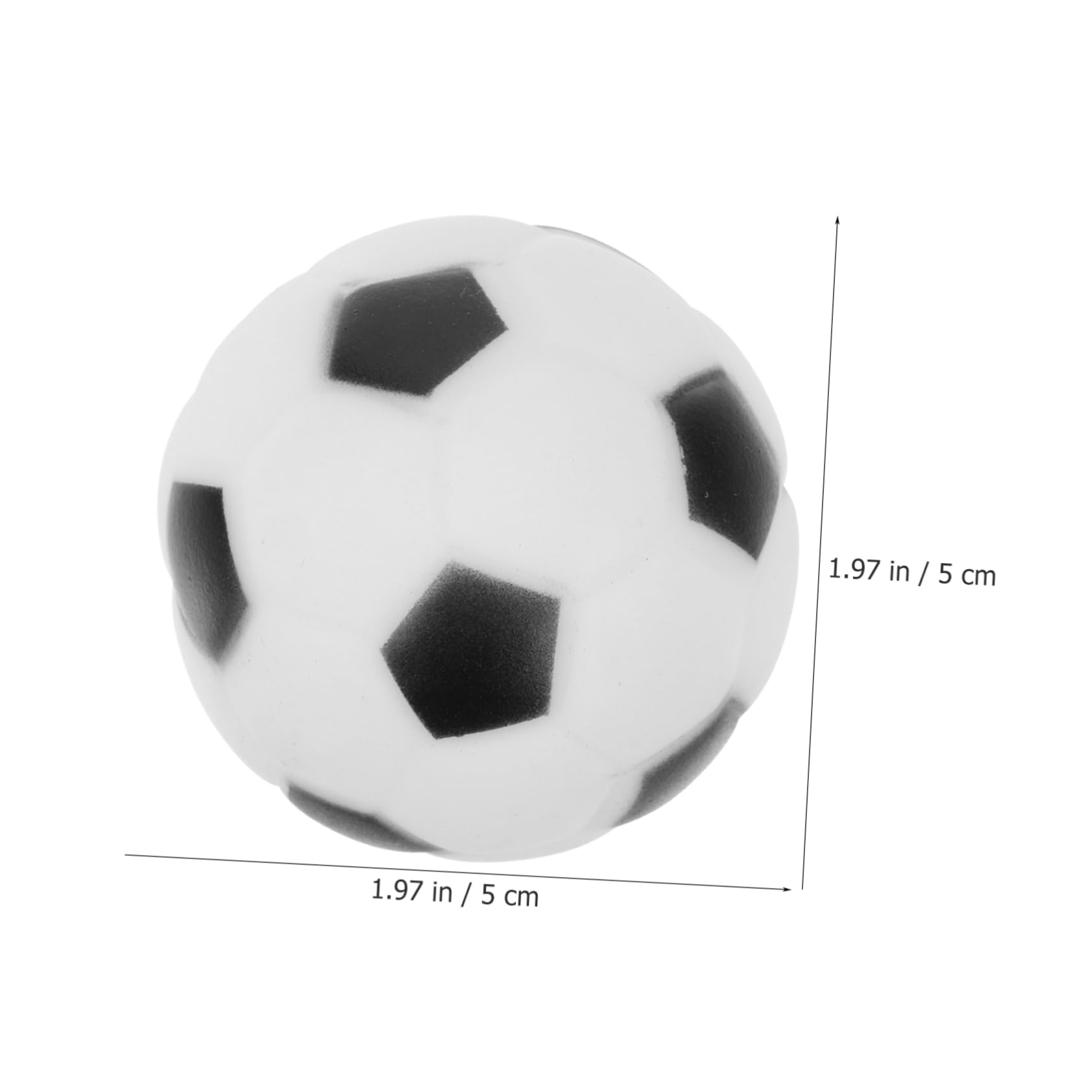 BESPORTBLE 16stücke Quietschendes Hundespielzeug Fußball Unzerstörbares Kauspielzeug Für Hunde Interaktives Spielzeug Bewegung Und Vertrauen Für Welpen Und Kleine Bis Große Hunde