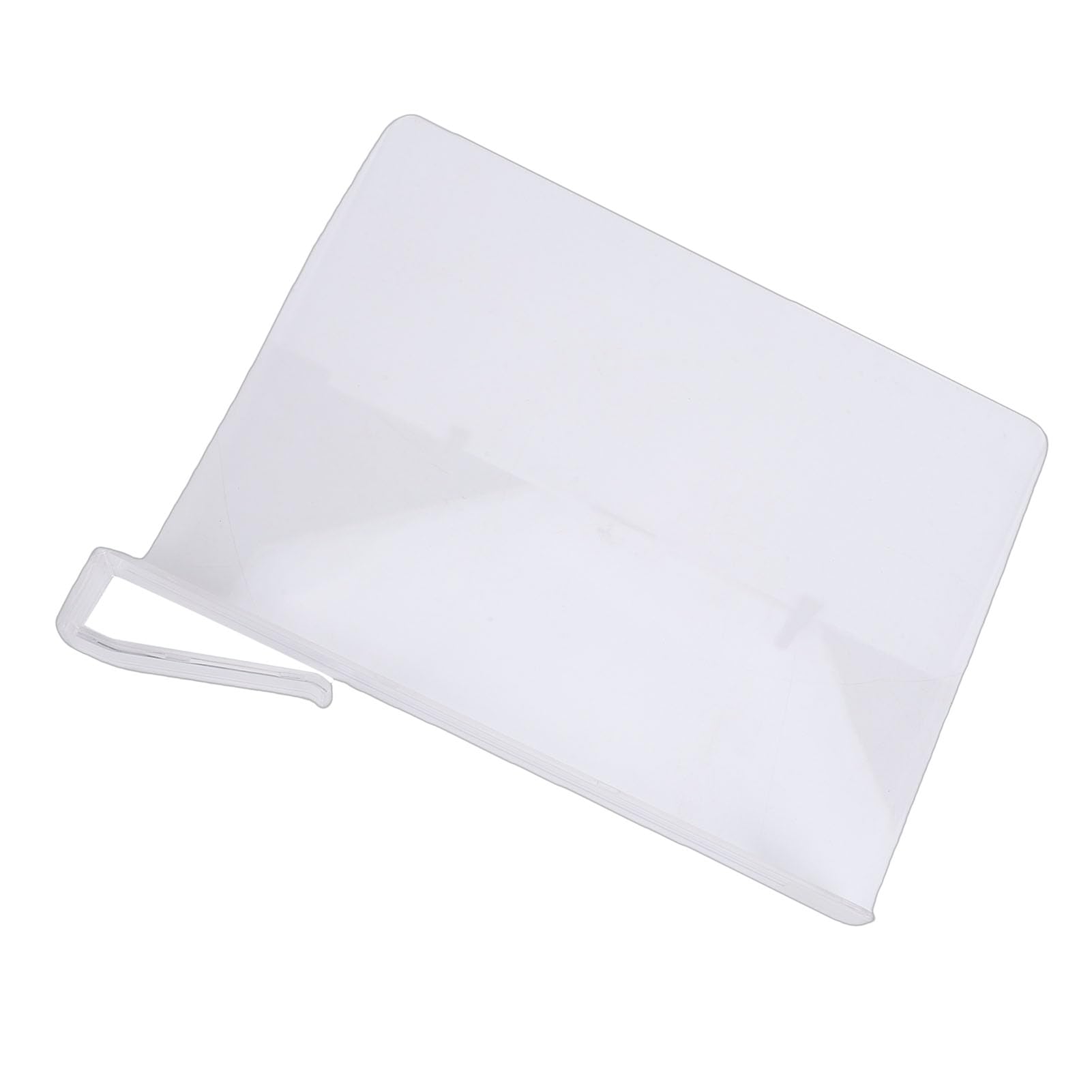 Separadores de Estantes de Acrílico Transparente, Organizadores de Armario Ajustables con Almohadillas Antideslizantes para Ropa, Libros, Sombreros, Se Adapta a un Grosor (Partición Plana 8
