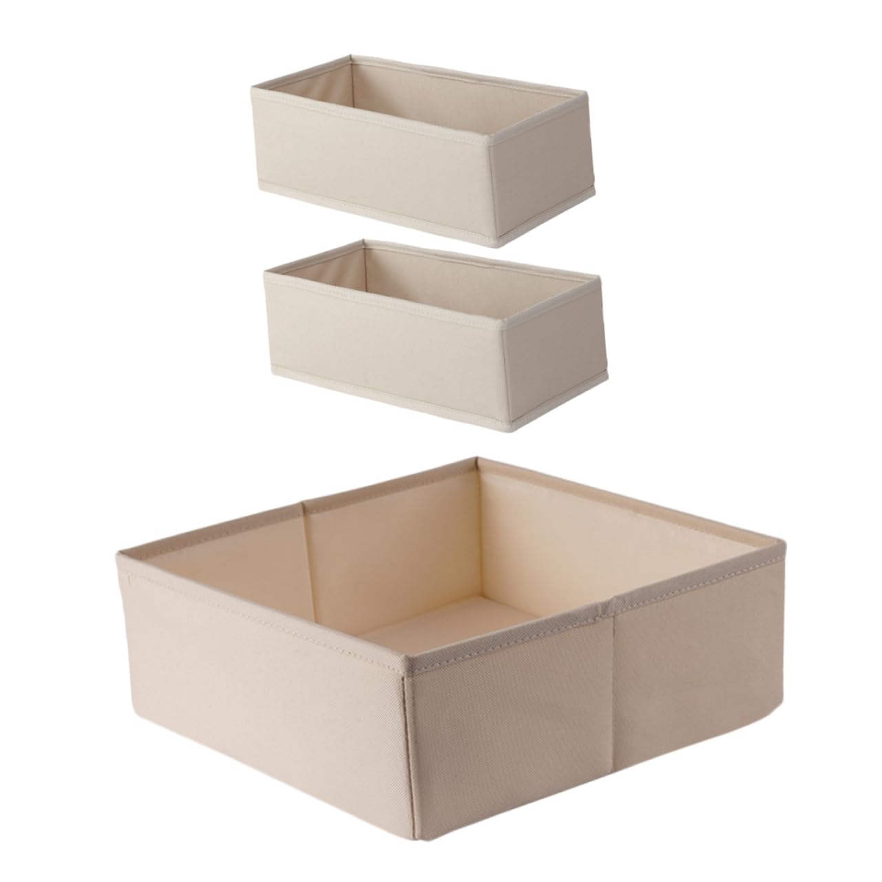 3piezas Caja Organizadora De Ropa Interior Soporte Para Sujetadores Armario De Almacenaje Compartimentos