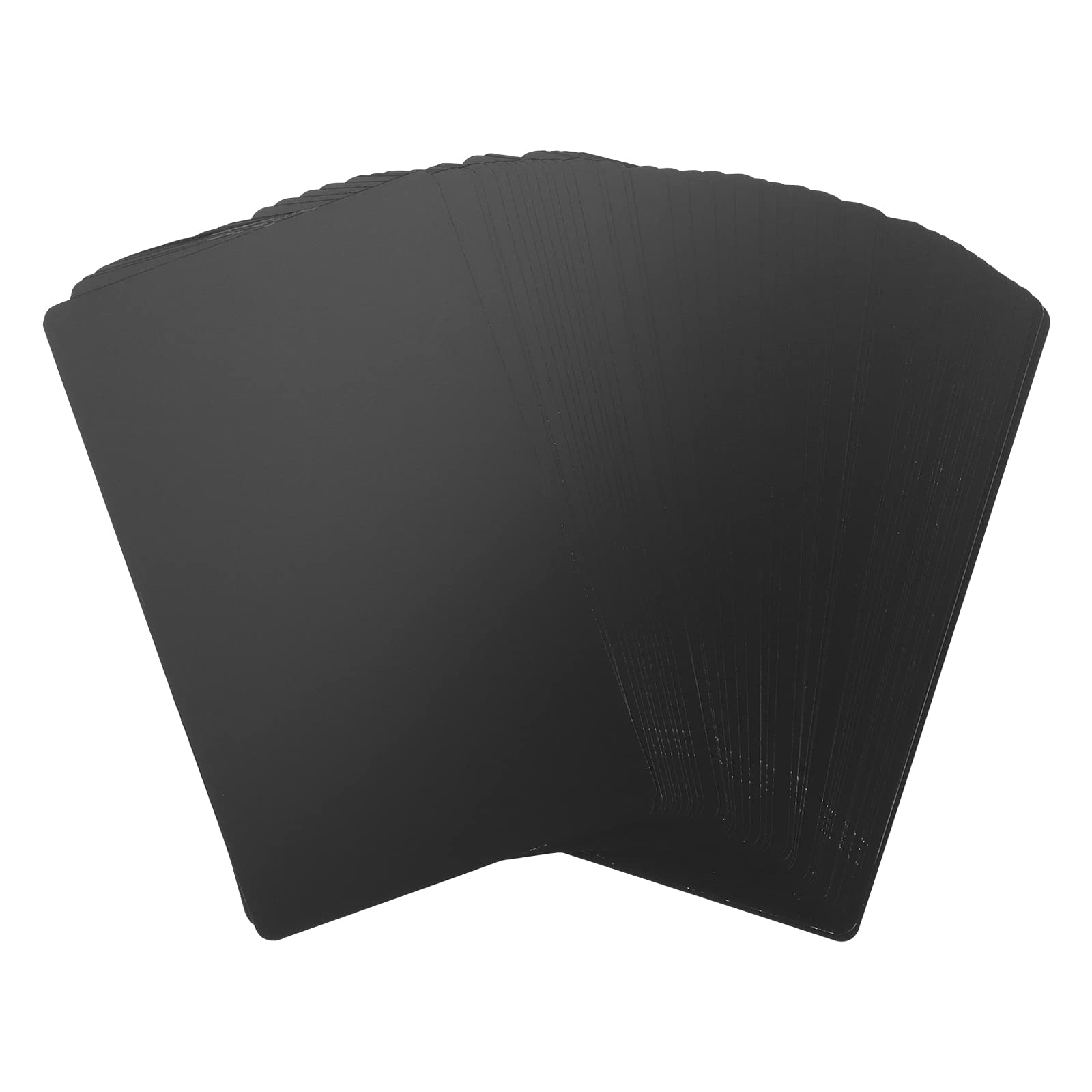 Biglietti da visita in metallo alluminio nero 86 x 54 mm 0,45 mm incisione laser