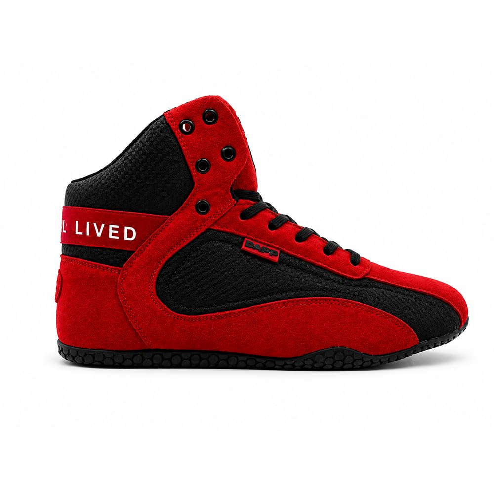 Dapp X-Series Weightlifting Gym Shoes for Men and Women | Leather Suede Exterior | Signature Flat Sole | Padded Interiors for Stability | Smart Cushioning | Wide Toe Box-image-9