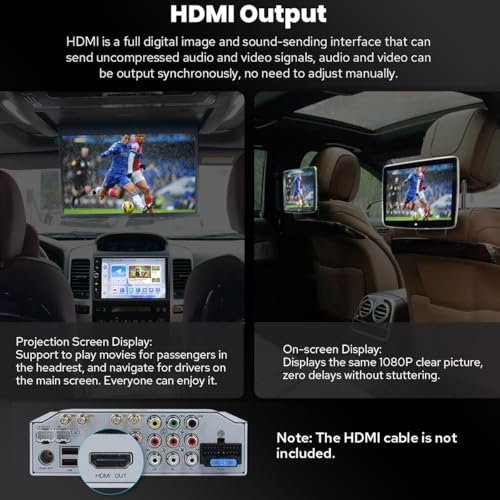 Radio para auto JOYING 9 pulgadas con pantalla táctil miniatura 4