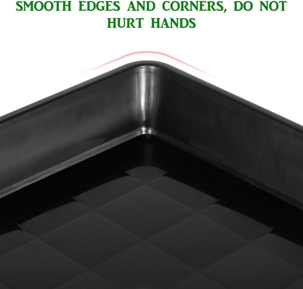 10pcs Durable Plant Saucer Trays for Flower Pots Drip Trays for Indoor and Outdoor Use Water Collection Saucers for Bonsai and Potted Plants Inner