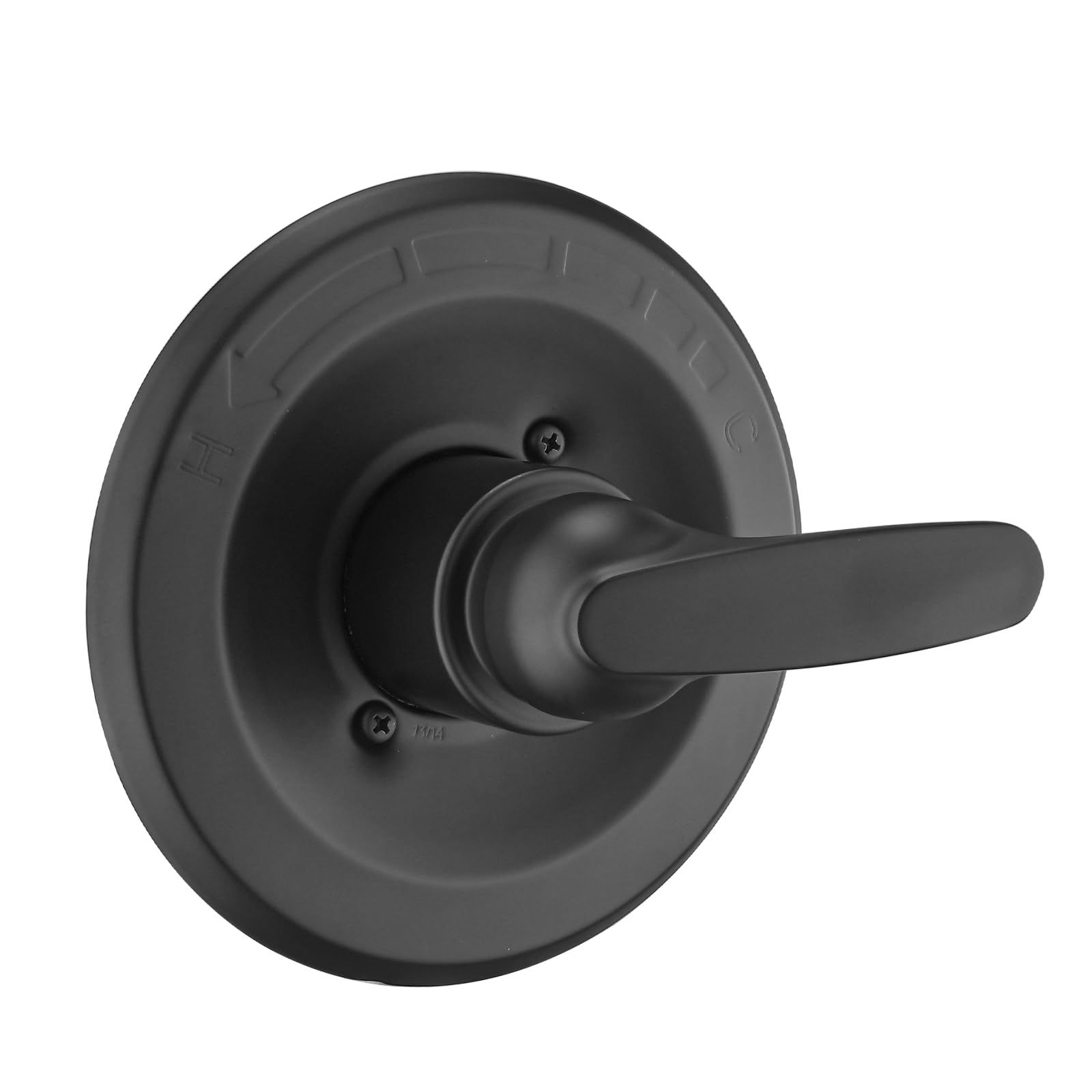 Photo 1 of Ultrimkit Shower Trim Kit Compatible with Delta 13/14 Series, Shower Cover Plate with Handle (Valve& Catridge Not Inclued) (Matte Black)