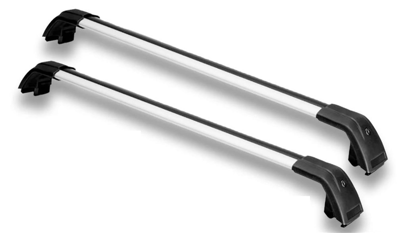 Portapacchi Auto Per Suzuki Per Vitara 2015-2021 Barre Trasversali Portapacchi Con Serratura In Lega Di Alluminio(Nero Argento)