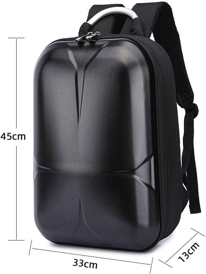 🛒 Crazy Deals Aliturtle Large Capacity Water-proof Backpack Carrying Case Compatible with DJI Mavic Air 2 Fly More Cambo, Hard ABS & EVA Liner for Drone, Remote Control, Adapter, 7 x Batteries and Other Accessories