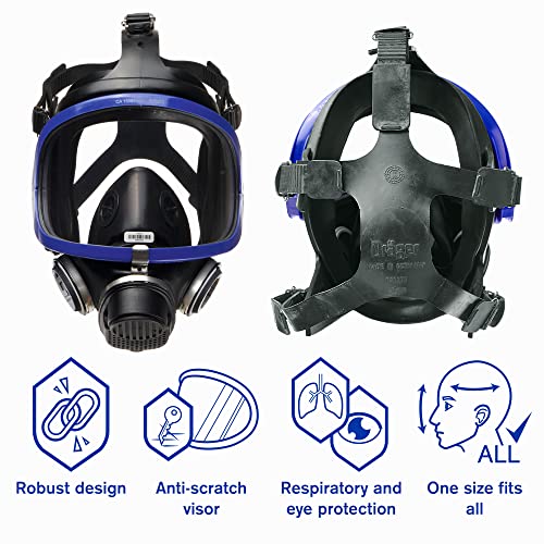 Dräger X-Plore 5500 Full-Face Respirator Mask | Niosh-Approved #TOP1
