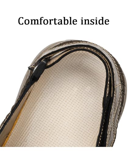 Men's Closed Toe Sandals Outdoor Sport Hiking Summer Leather Fisherman Beach Shoes3