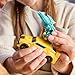 Transformers CYBERWORLD Bumblebee Armored Cyber Changers 4-Inch Action Figure, Quick Change to Car Mode, Robot Toys for Boys and Girls 6 and Up