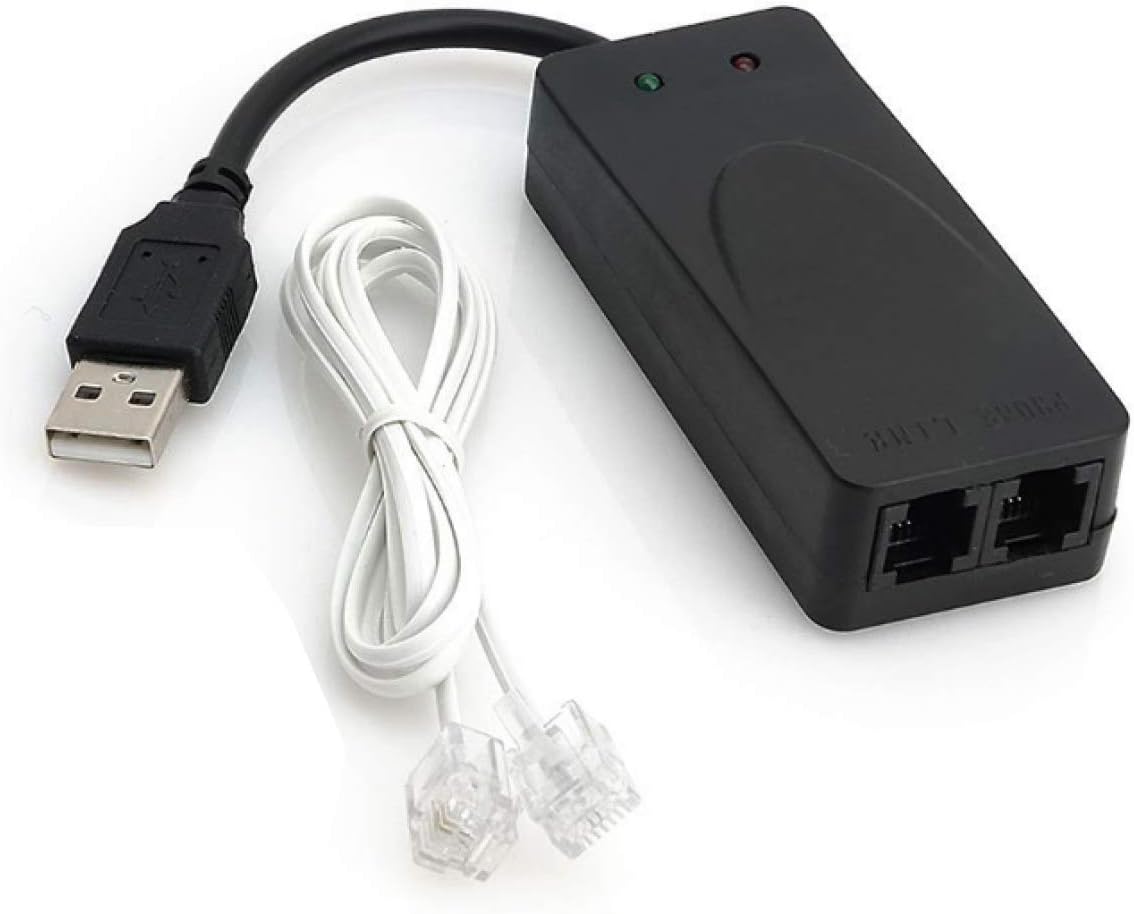 Amazon ISICK USB ファックス モデム アナログ デュアルポート Conexant93010 External 56K V