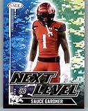 2022 Sage High Series #91 Sauce Gardner Next Level Cincinnati RC Rookie Football Trading Card