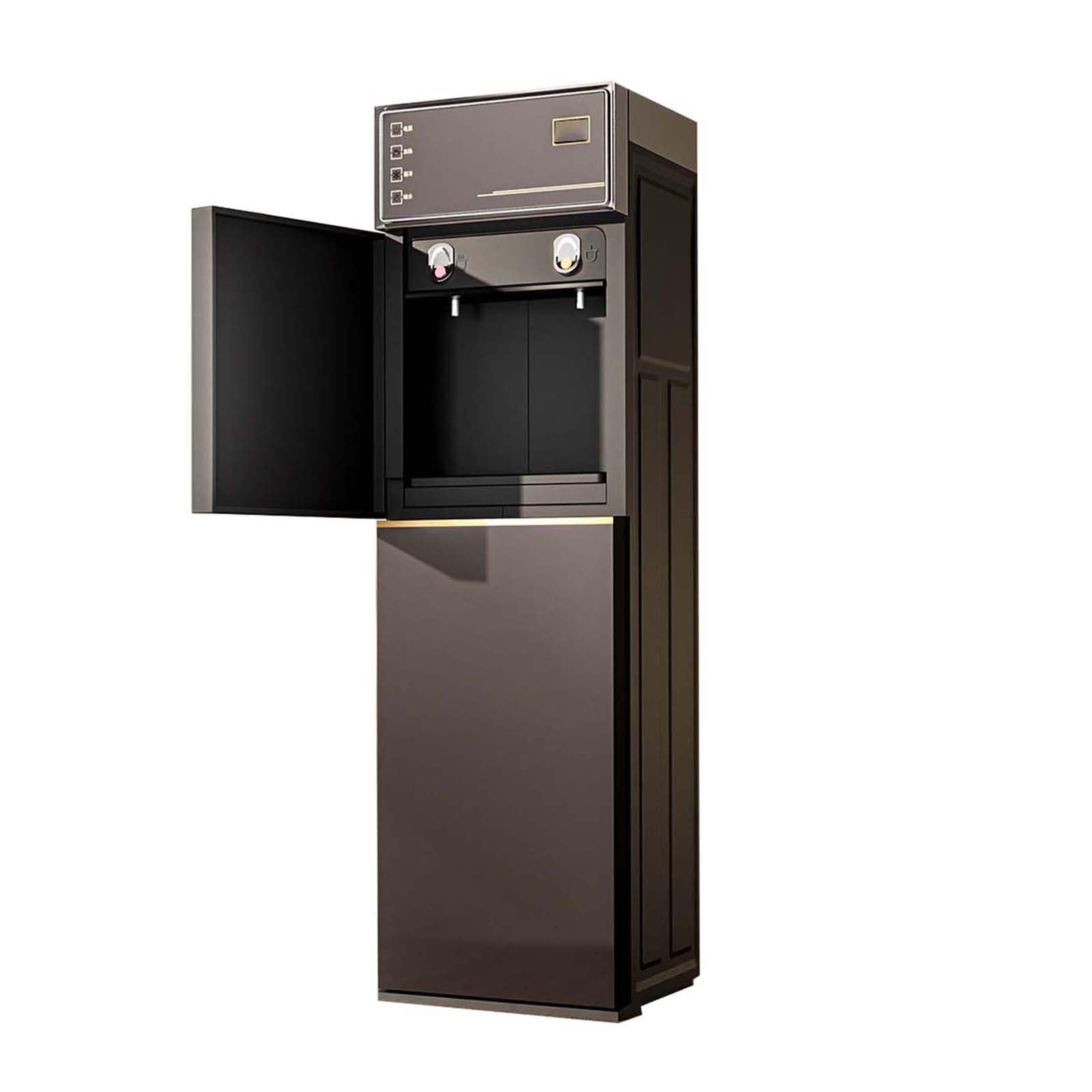 ITOSUI Water Cooler Dispenser, Bottom Loading Hot and Cold Water Dispenser, Hot water/warm water, with Empty Bottle Indicator, Perfect For Home Office School,Gray,warm type