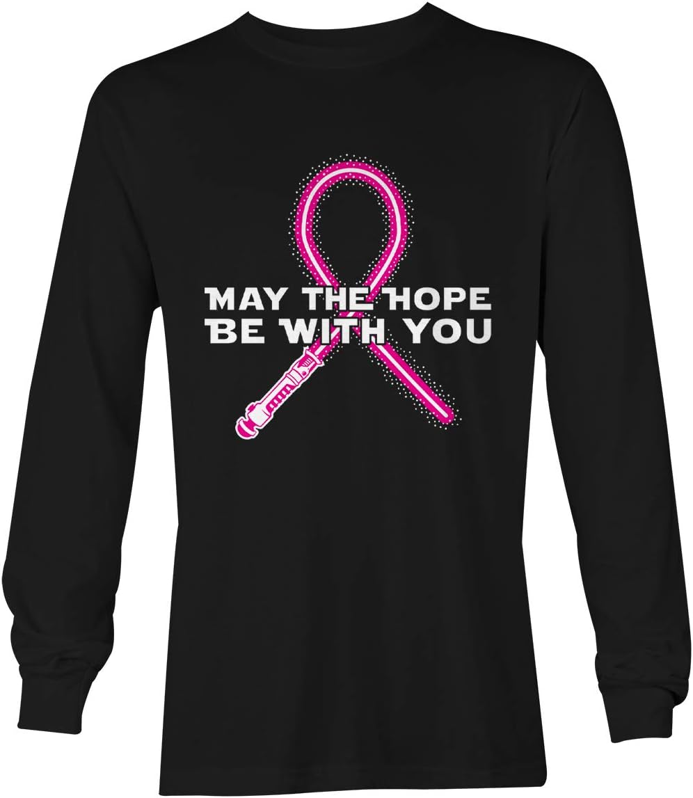 Tcombo May The Hope Be with You Lightsaber - Force Unisex Long Sleeve Shirt