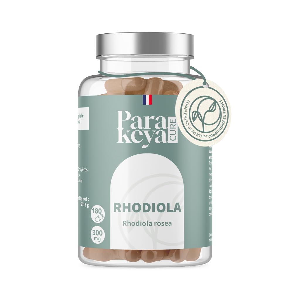 Rhodiola 300 mg - 180 gélules - Complément alimentaire