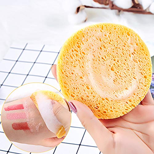 4 esponjas faciales Konjac mejoradas exfoliantes para lavado facial, limpieza antienvejecimiento, esponja de limpieza - imagen 3