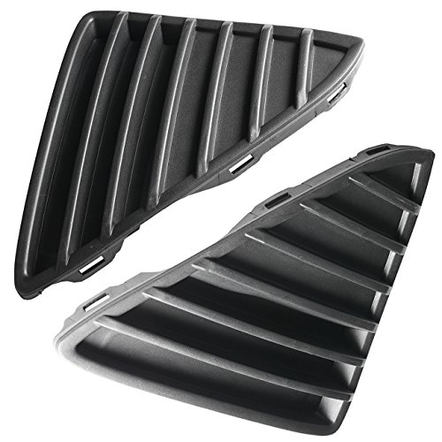 AUTOPA Front Left + Right Lower Bumper Grille Insert for Ford Focus 12-14