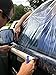 Big Tape Car Wrap – Regular 6ft x 17.5-inch Clear Tape Wrap for Car – Tacky Waterproof Film for Broken Car Window