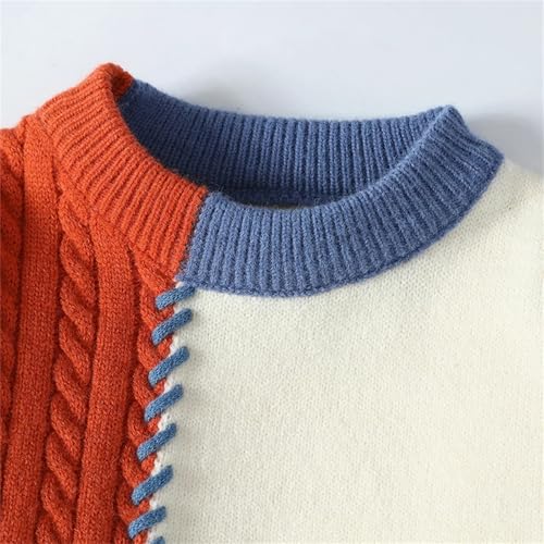 Men'S Cashmere Pullover Knitted Loose Sweater Street Casual Soft Warm Sweater3