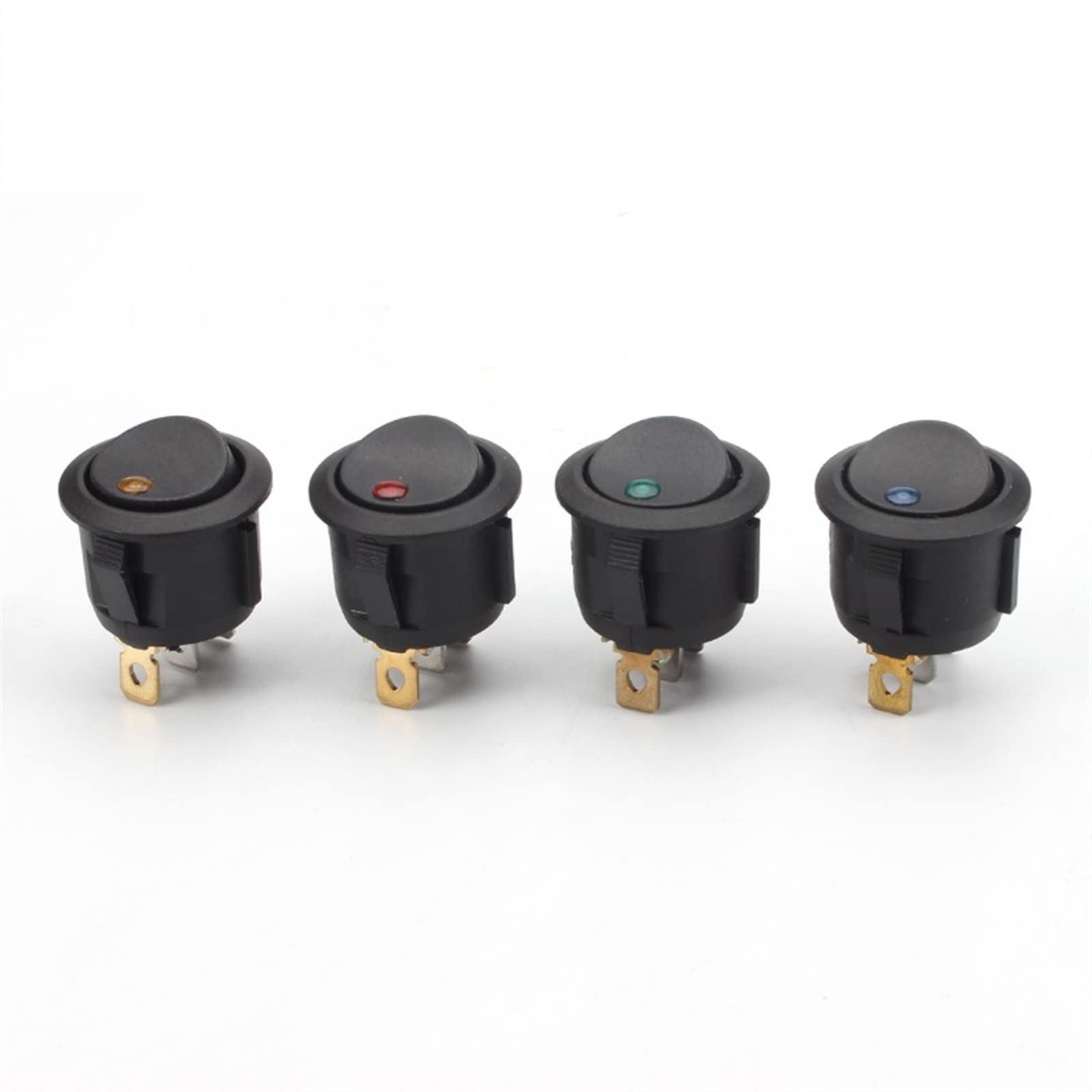 Interrupteur rond bascule 12V pour résoudre les pannes de tableau de bord - 7