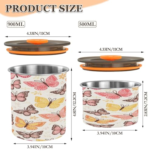 Contenedor de café hermético acero inoxidable 30oz miniatura 2
